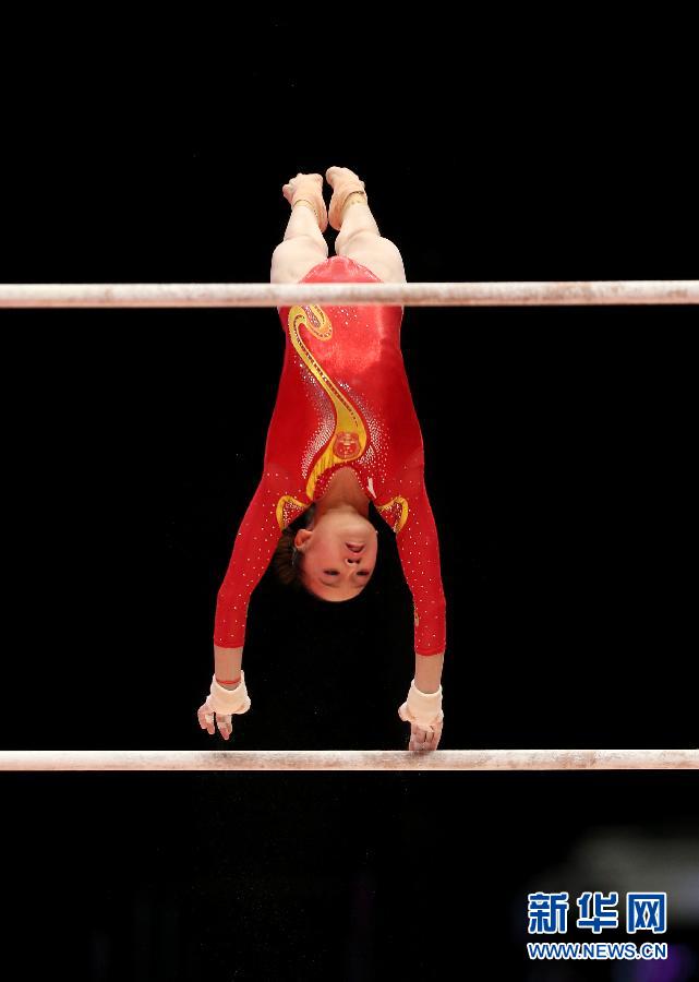（體育）（6）體操——中國女隊獲得世錦賽團體亞軍
