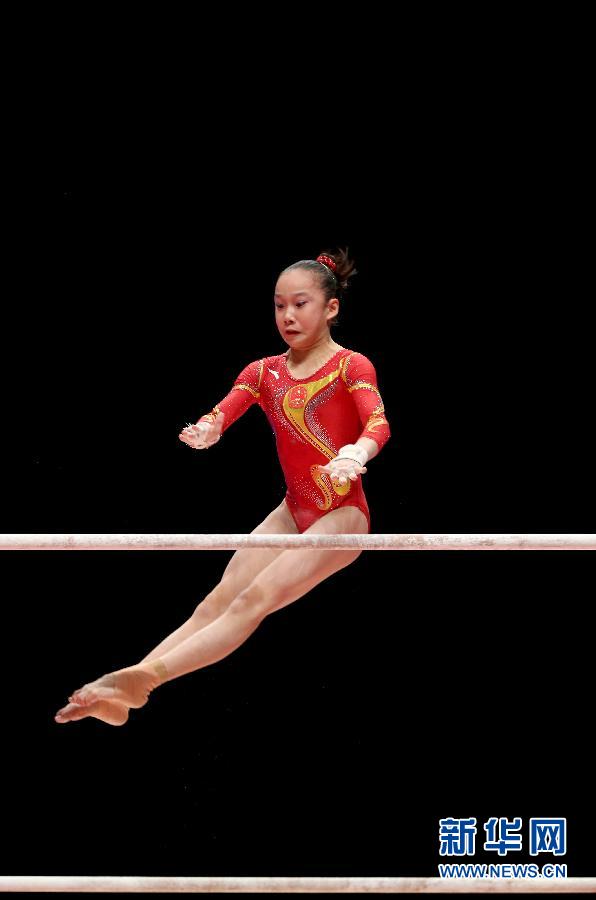 （體育）（7）體操——中國女隊獲得世錦賽團體亞軍