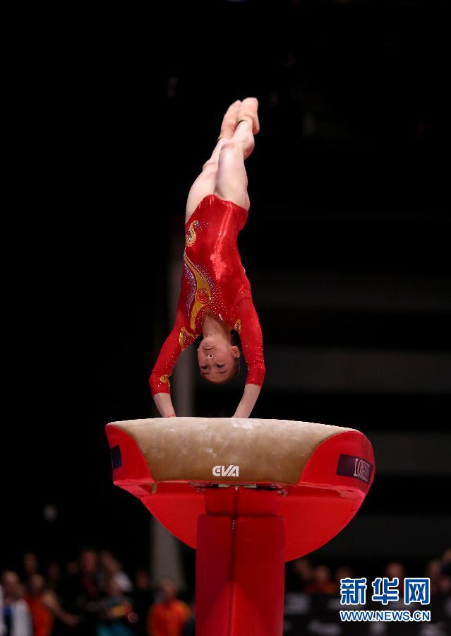 （體育）（8）體操——中國女隊獲得世錦賽團體亞軍