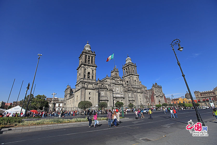 墨西哥大教堂是美洲屈指可数的著名教堂之一