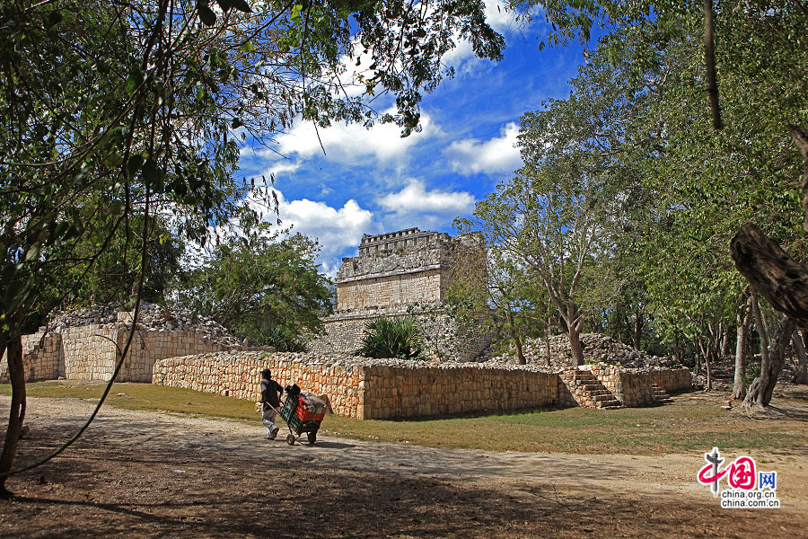 奇琴伊察南侧老城具玛雅文化特色