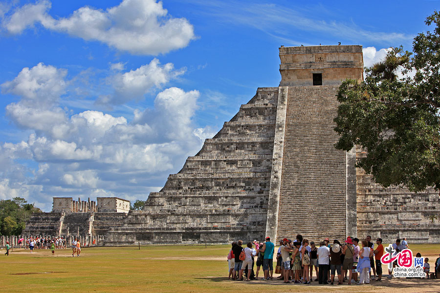 库库尔坎金字塔是玛雅文化重要文化遗址之一