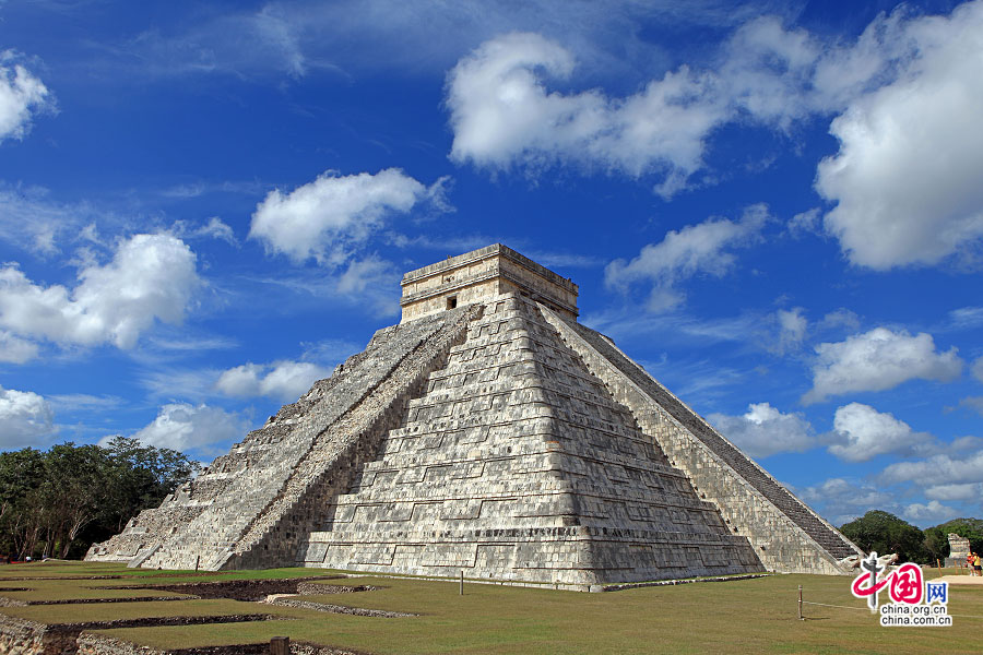 墨色倾城(七)库库尔坎金字塔，一座石头建成的玛雅历法