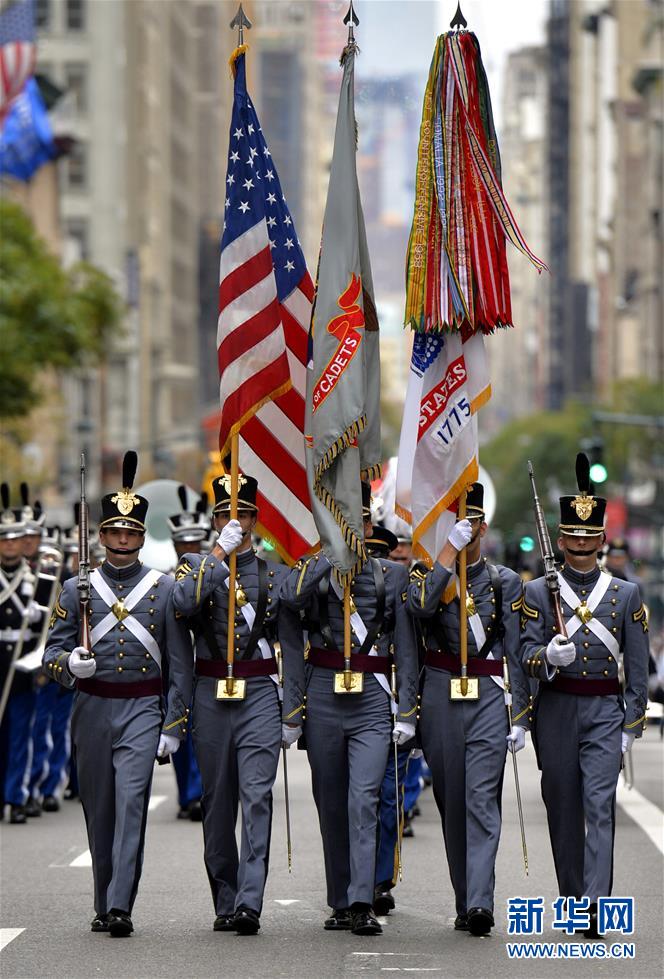 （國際）（2）紐約舉行遊行紀念退伍軍人節