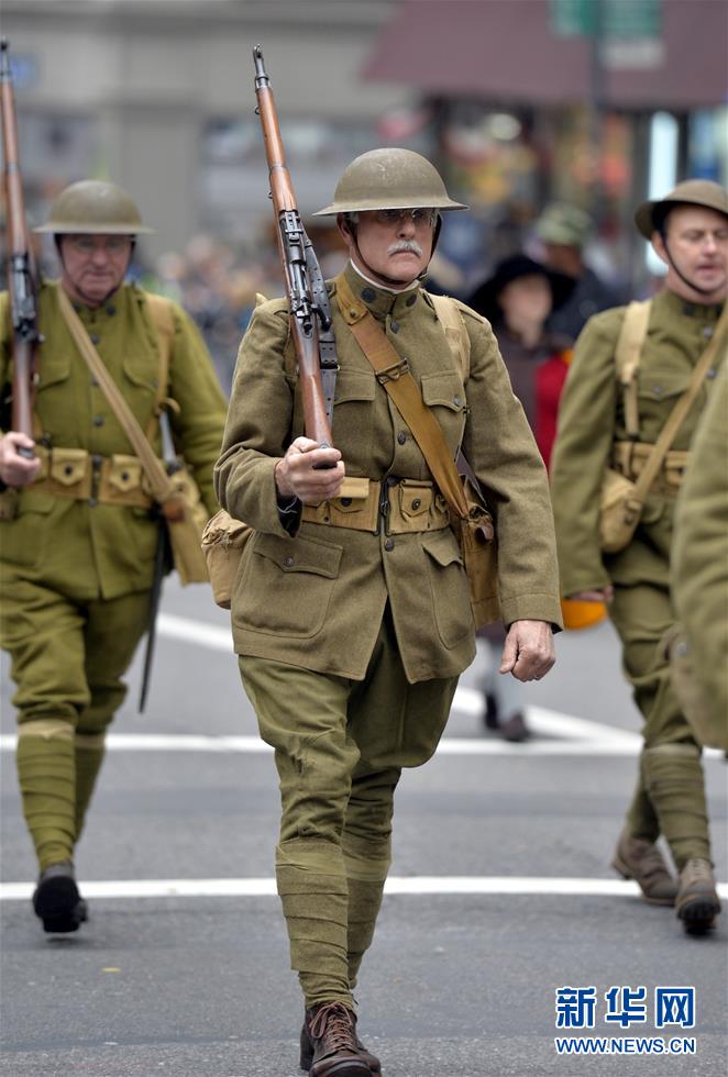 （XHDW）（4）紐約舉行遊行紀念退伍軍人節