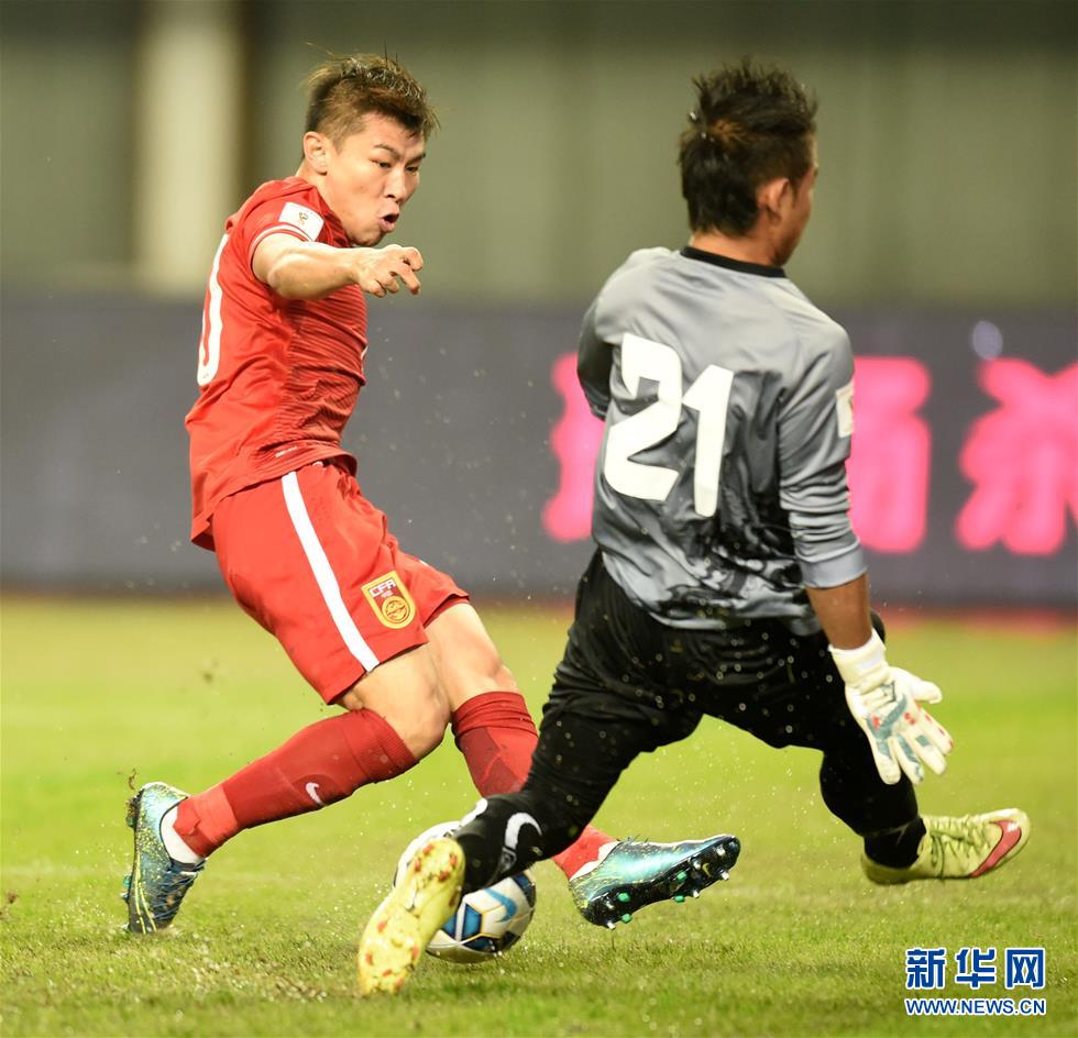 （體育）（9）足球——世預賽：中國迎戰不丹