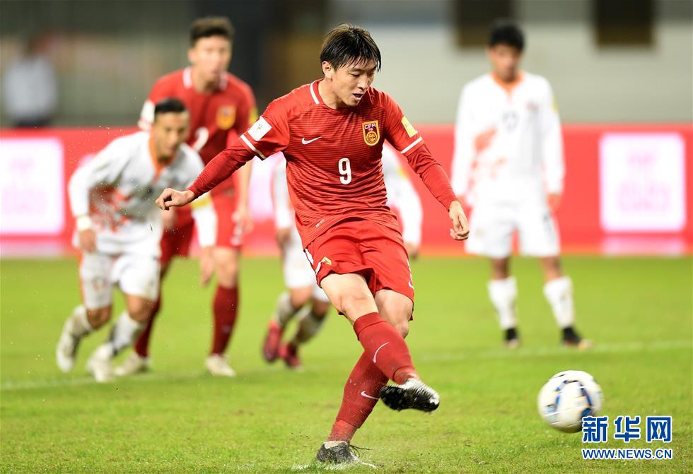 （體育）（17）足球——世預賽：中國迎戰不丹