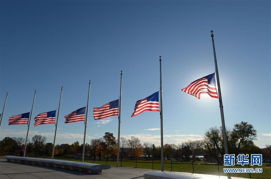 （國際）（1）美國降半旗悼念巴黎恐襲遇難者
