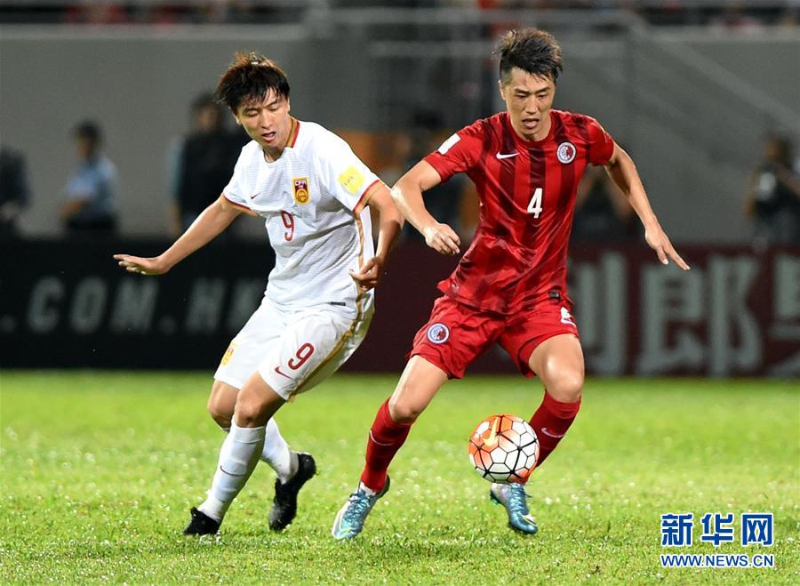 （體育）（3）足球——世預賽：中國隊平中國香港隊
