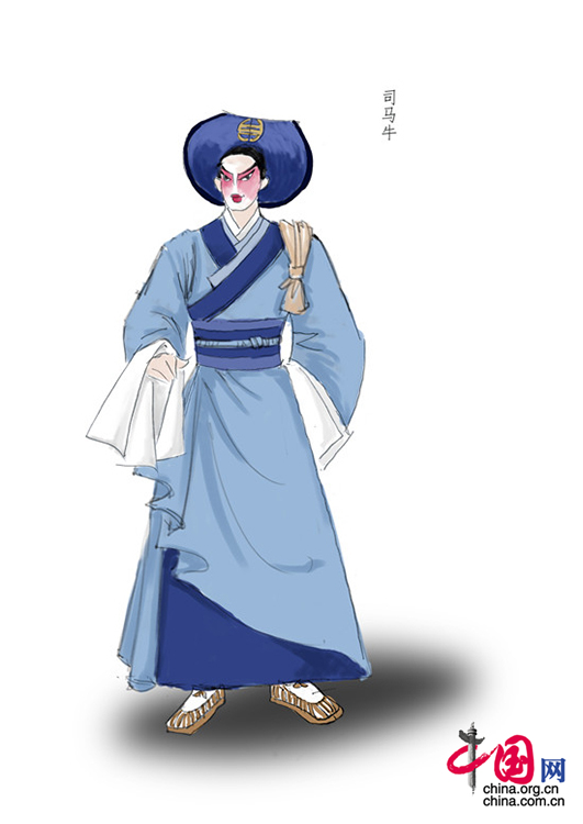 新编历史京剧《正考父》下月首演 手绘形象生动[组图]