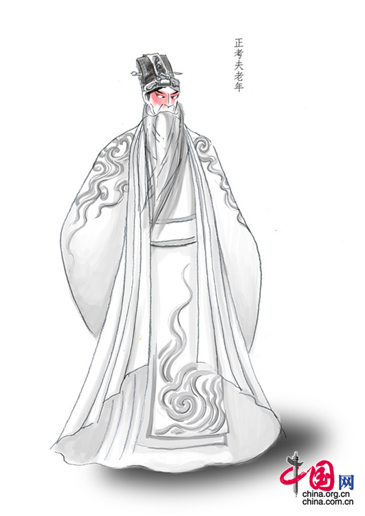 新编历史京剧《正考父》下月首演 手绘形象生动[组图]