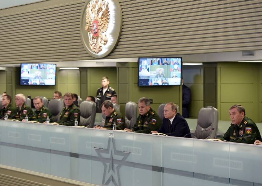 图片 近日,当普京步入俄罗斯国防部耗资数十亿美元修建的全新三层指挥