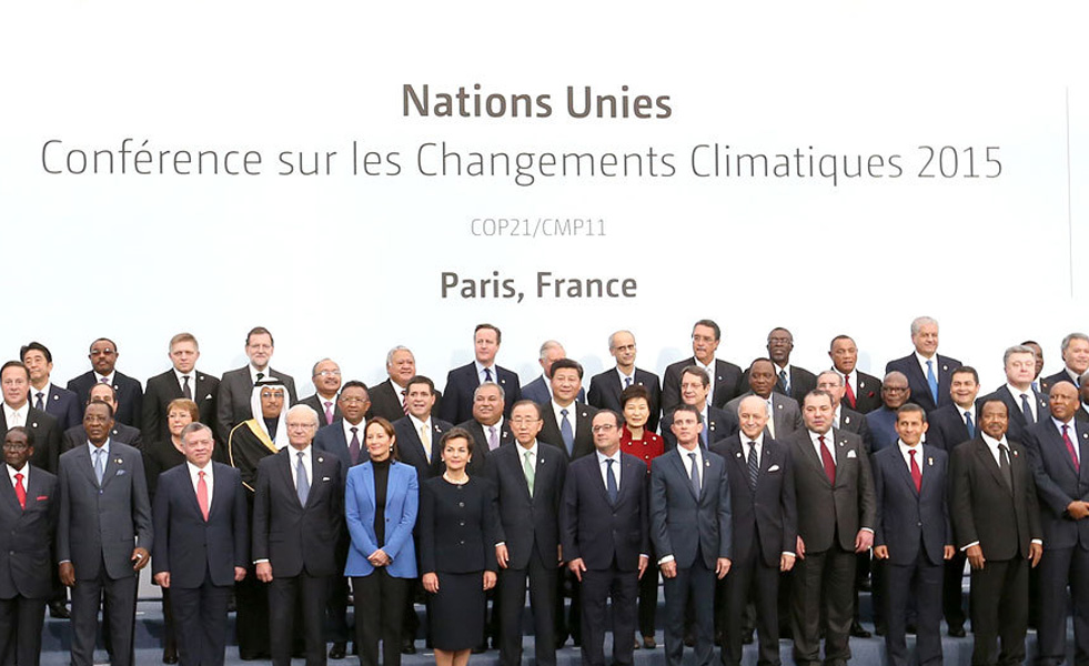 习近平出席气候变化巴黎大会精彩图片记录