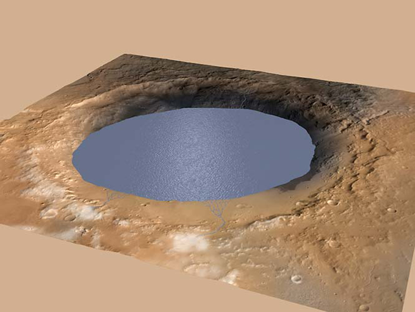 “好奇号”最新发现：火星上曾有湖泊