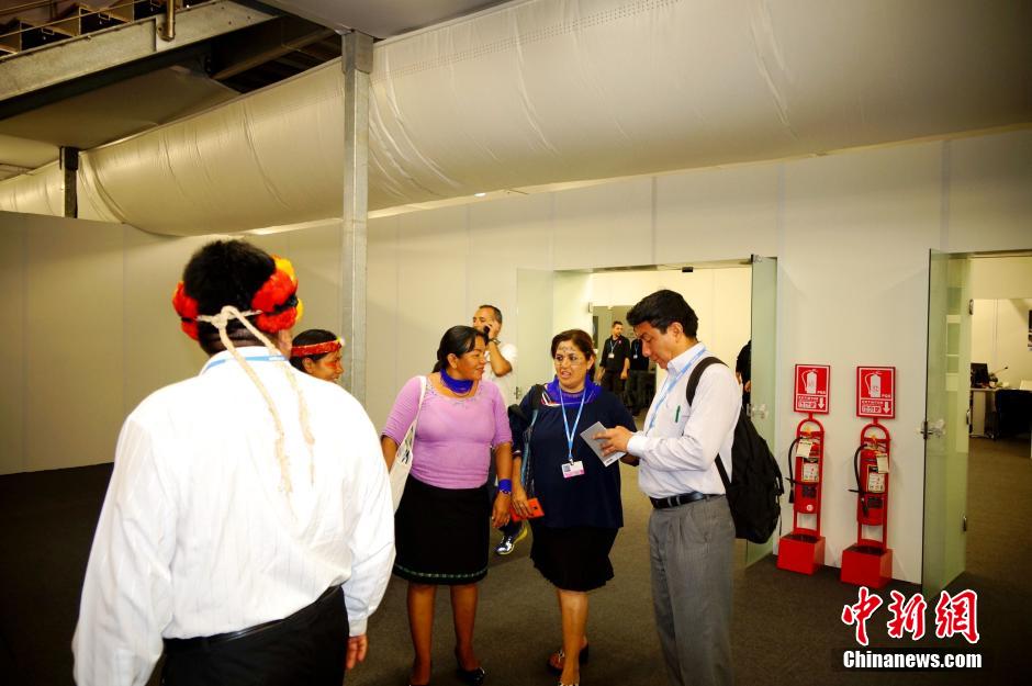 南美洲原住民前往利马气候大会表达诉求