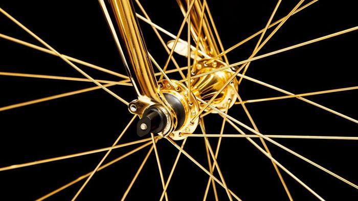 土豪世界難理解 黃金打造自行車標價25萬英鎊