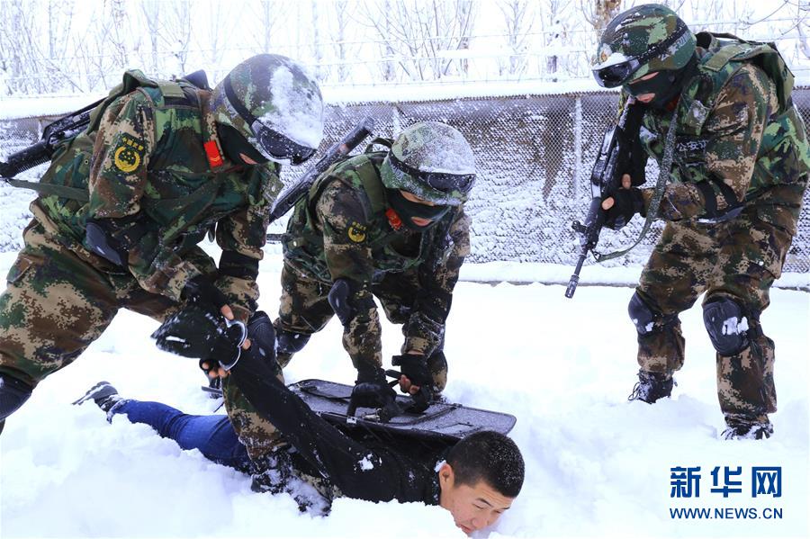 （軍事）（4）新疆：雪地練精兵
