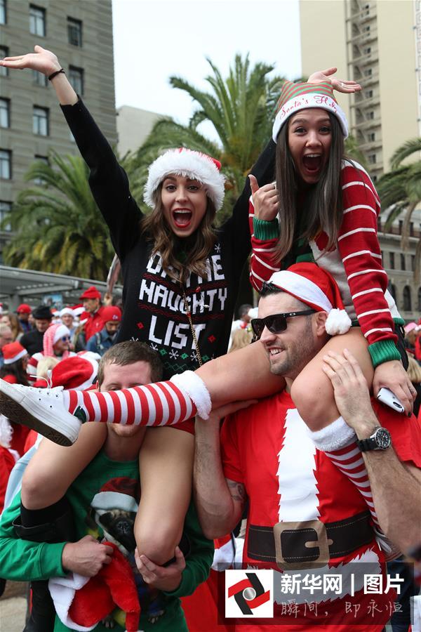 （XHDW）（4）美國舊金山聖誕老人大聚會