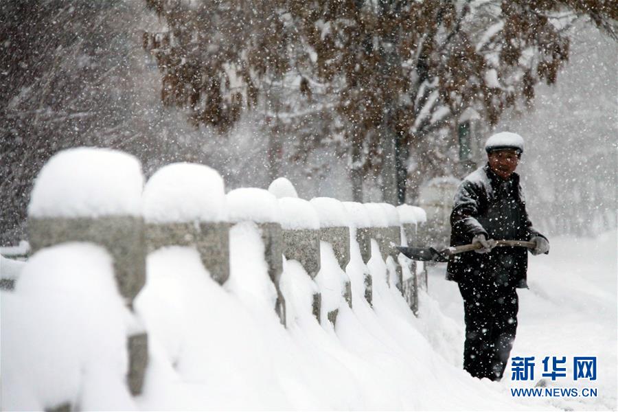 #（社會）（2）新疆阿勒泰持續降雪