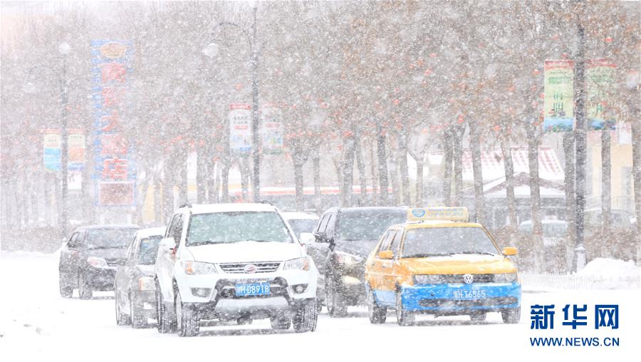 #（社會）（4）新疆阿勒泰持續降雪