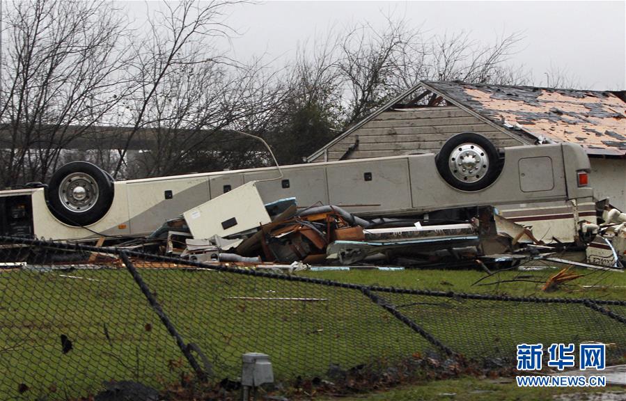 （國際）（4）龍捲風襲擊美國得克薩斯州致十余人死亡