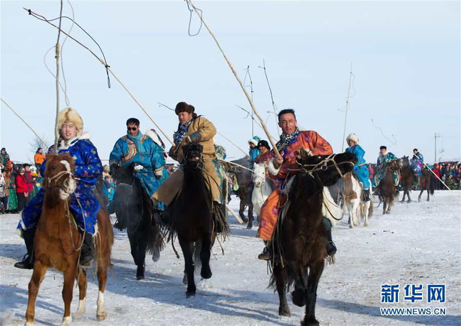 （晚報）（1）內蒙古克什克騰銀冬駝文化節開幕