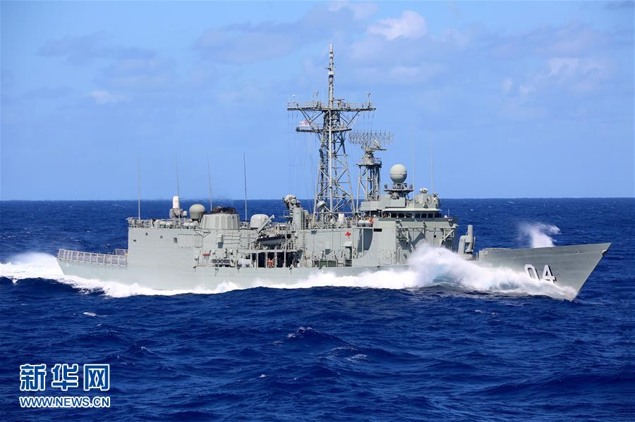 （XHDW·圖文互動）（1）中澳海軍在南太平洋舉行聯合演練