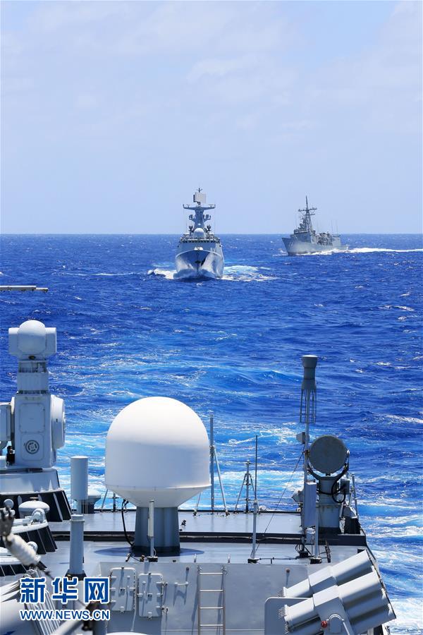 （XHDW·圖文互動）（2）中澳海軍在南太平洋舉行聯合演練 