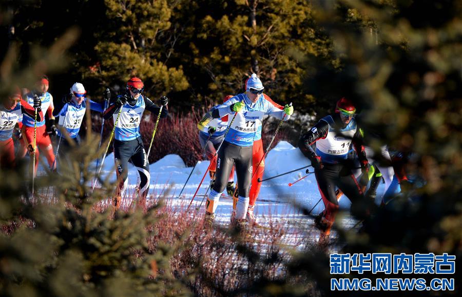 （體育）（4）越野滑雪——國際雪聯中國巡迴賽西烏旗站比賽開賽