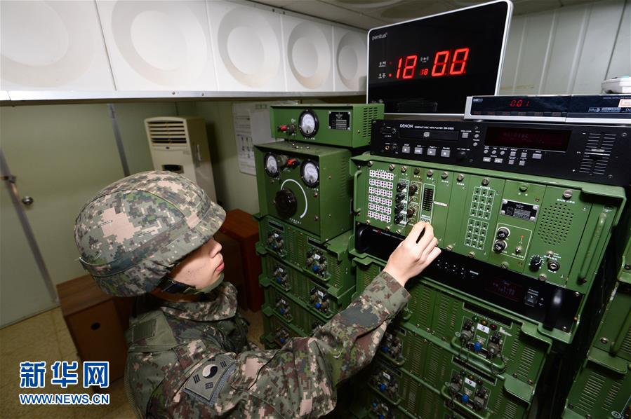 （国际）（1）韩国重启对朝扩音喊话并在边境补充部署军力 