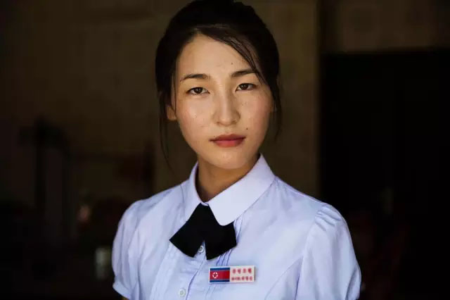 攝影師鏡頭下的朝鮮美女