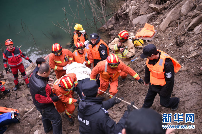 #（突發事件）（1）浙江一地質大隊車輛墜入水庫 5人死亡