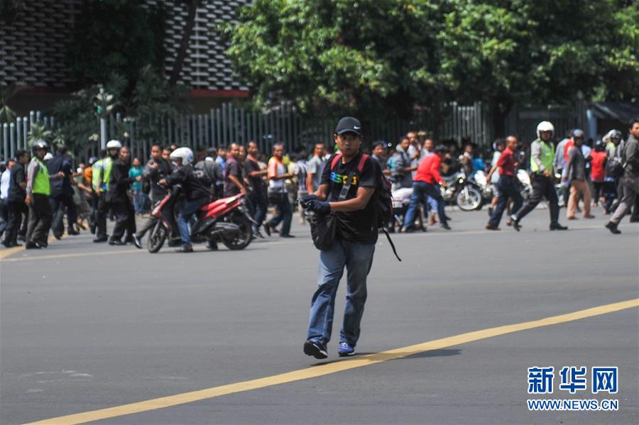 （國際）（5）印尼雅加達發生多起襲擊事件