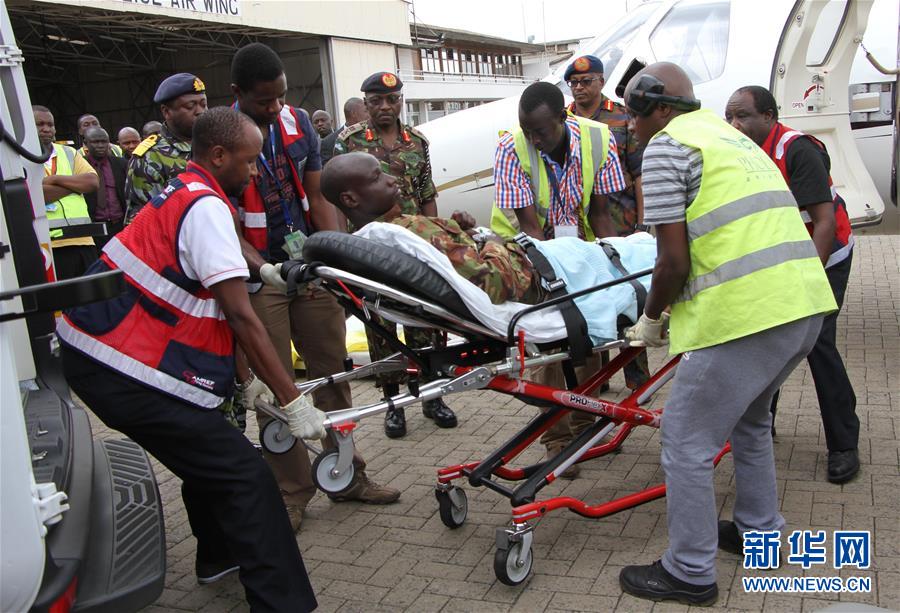 （國際）（4）肯亞從索馬利亞運送受傷士兵回國治療