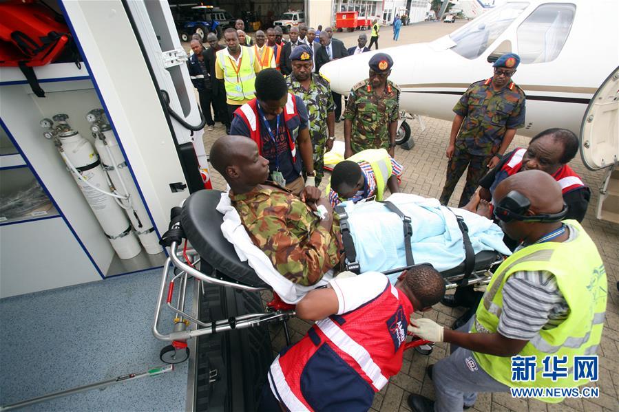 （國際）（3）肯亞從索馬利亞運送受傷士兵回國治療