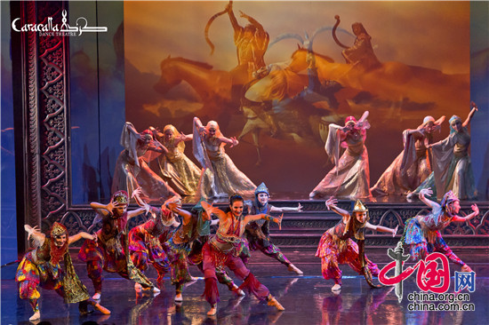 黎巴嫩卡拉卡拉舞蹈团首登国家大剧院 春节上演《一千零一夜》[组图]