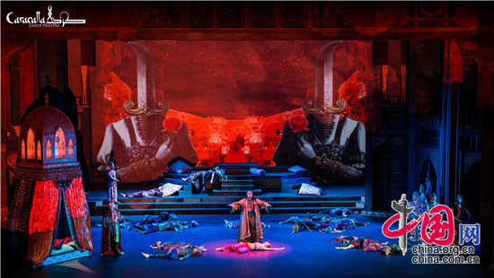 黎巴嫩卡拉卡拉舞蹈团首登国家大剧院 春节上演《一千零一夜》[组图]