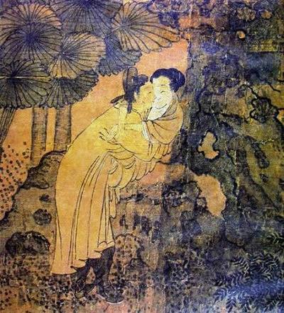 唐寅所作的一般仕女画,至今传世的有《孟宫蜀妓图》《班姬团扇图》