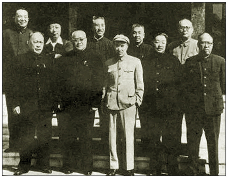 罕见世纪绝版照片:中国十大元帅最后一次合影