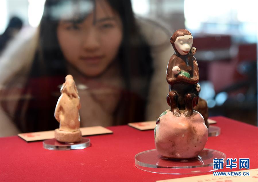 （晚報）（2）南京博物院舉辦“如意猴”猴文物展