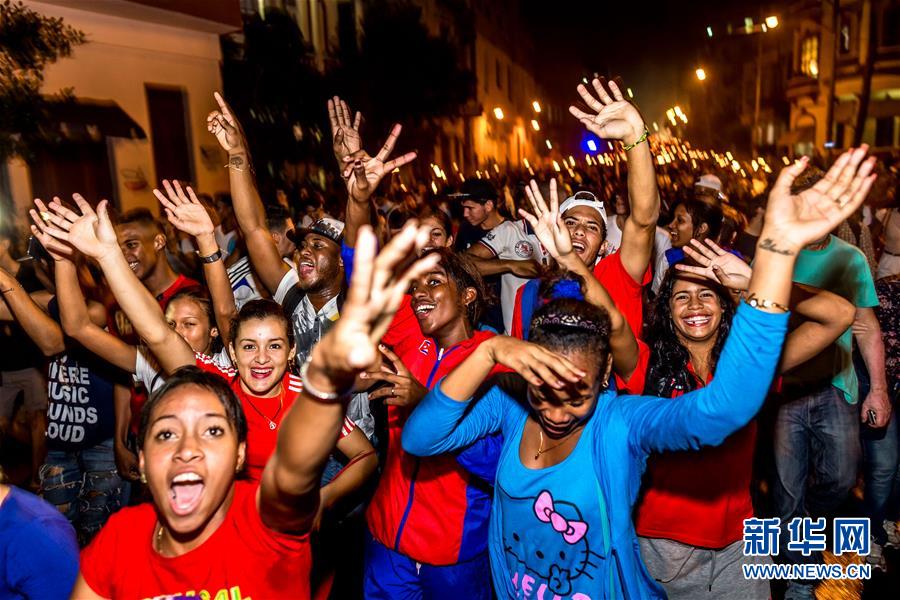 （國際）（1）古巴民眾火把遊行紀念何塞·馬蒂誕辰