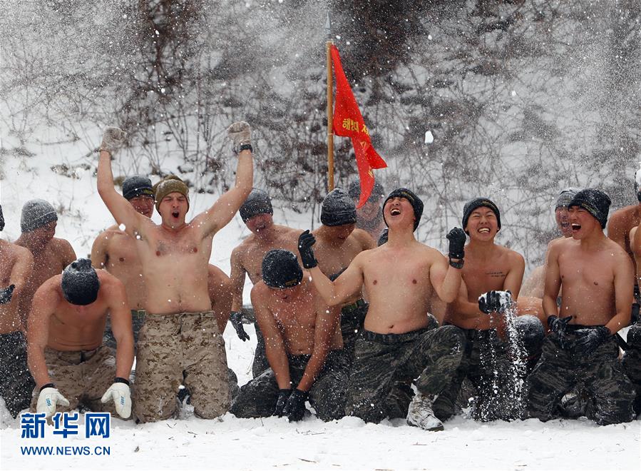 （國際）（7）韓美舉行極寒雪地聯合訓練