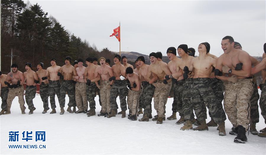 （國際）（4）韓美舉行極寒雪地聯合訓練