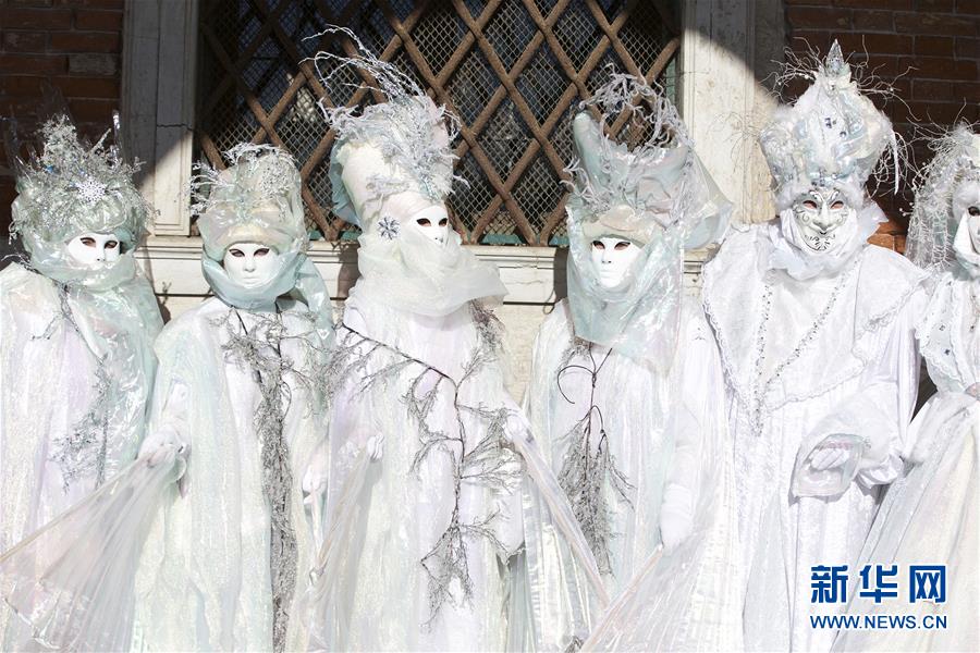 （國際）（6）面具與華服的盛宴：威尼斯狂歡節漸入高潮