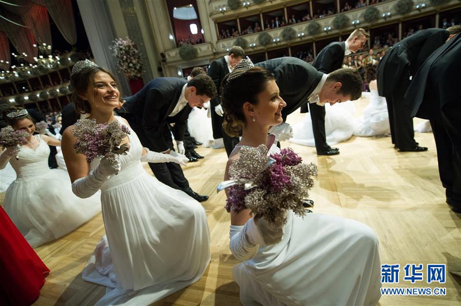 （国际）（4）2016年维也纳歌剧院舞会在奥地利举行