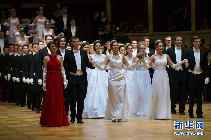 （晚报）（2）2016年维也纳歌剧院舞会在奥地利举行
