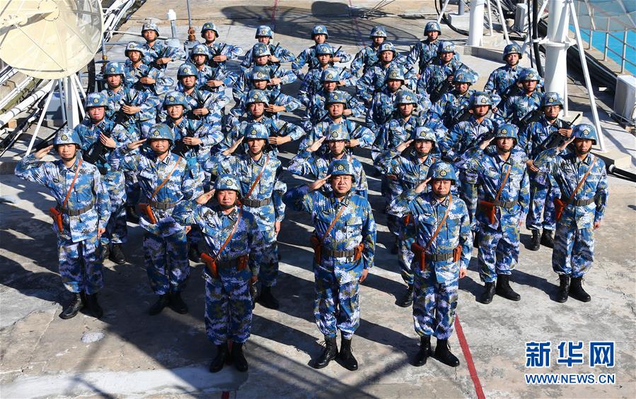 （軍事）（3）南沙海軍官兵為祖國守好藍色國門