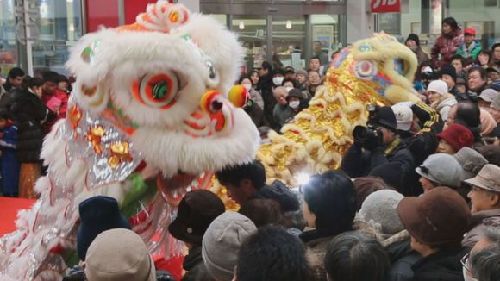 日本新潟春节祭 中国年到日本