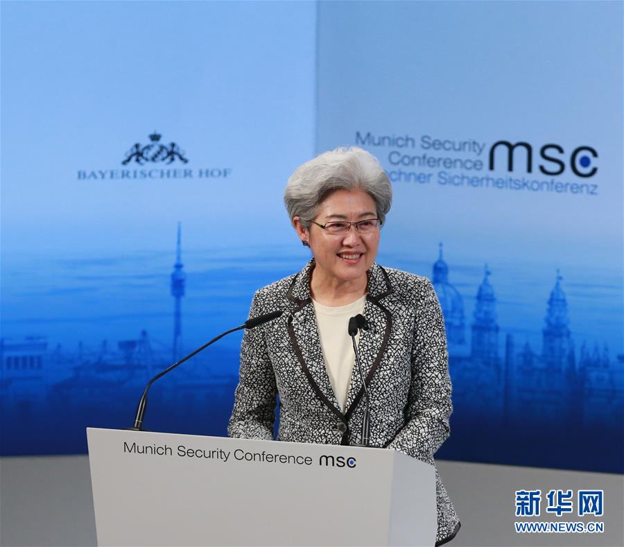 （XHDW）（1）傅莹在慕尼黑安全会议谈秩序问题