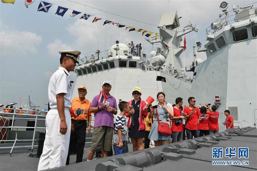 （XHDW）（1）中國海軍護航編隊對泰國進行友好訪問